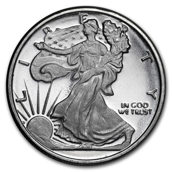 1/4 oz Silver Round - Walking Liberty 1/4 oz Silver Round - Walking Liberty